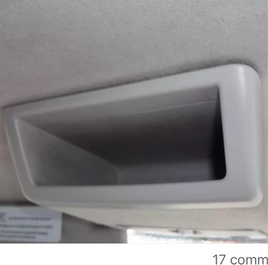 VW T5-5.1 Overhead Cubby Facia for Eberspacher EasyStart Pro, Autoterm / Planar comfort and MV Heater controller