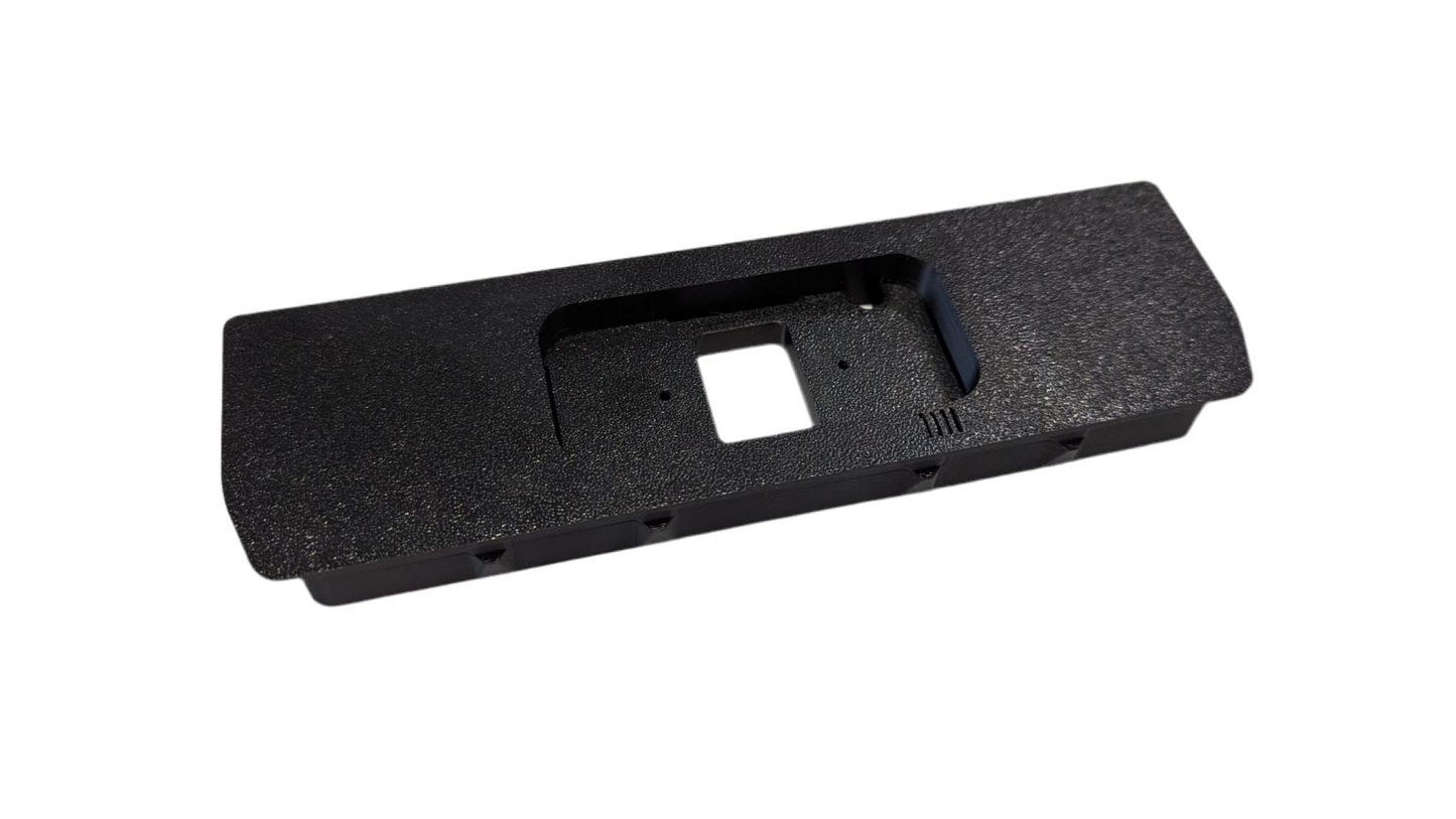 VW T7 / Ford Transit Overhead Cubby Facia for Auxbeam switch panel, Eberspacher EasyStart Pro, Autoterm / Planar comfort MV and Webasto Heater controller