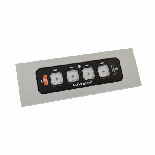 VW Crafter / MAN Overhead Cubby Facia for Auxbeam switch panel, Eberspacher EasyStart Pro, Autoterm / Planar comfort MV and Webasto Heater controller