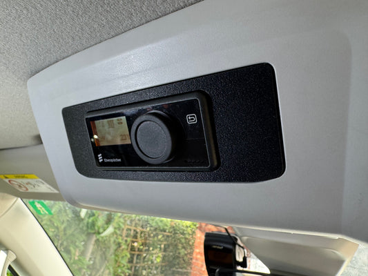 VW T6.1 Overhead Cubby Facia for Eberspacher EasyStart Pro, Autoterm / Planar comfort and MV Heater controller